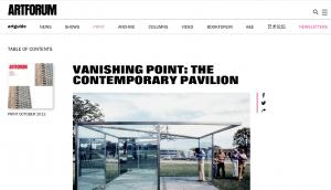 Sylvia Lavin: Vanishing Point: The Contemporary Pavilion